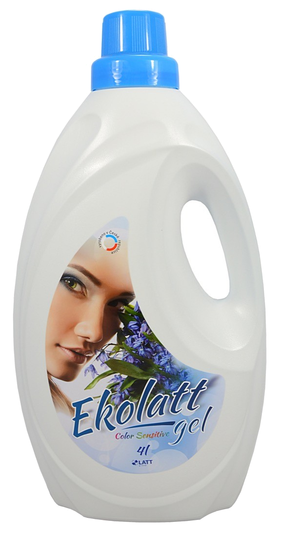 Prací gel na barevné prádlo EKOLATT COLOR SENSITIVE 4 l