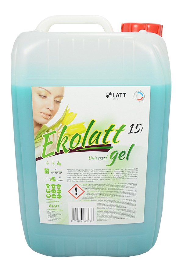 Profesionální prací gel EKOLATT UNIVERSAL POWER 15 l